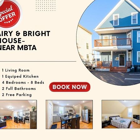 233-3 4Br Boston - Peaceful Escape Near Downtown Διαμέρισμα Εξωτερικό φωτογραφία